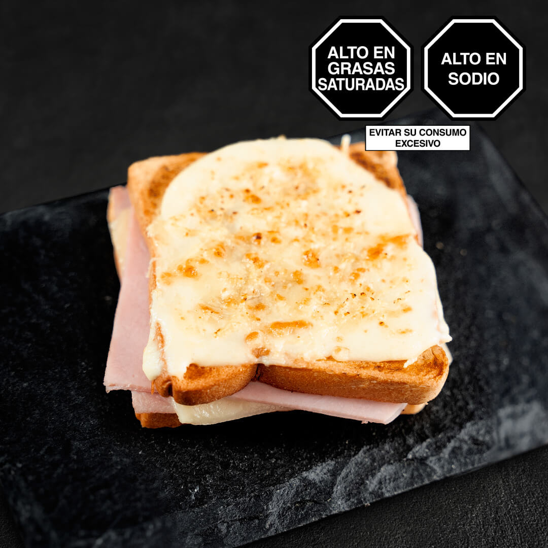 Croque Monsieur de Jamón Inglés