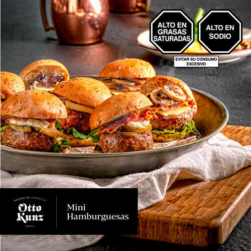 Mini hamburguesas