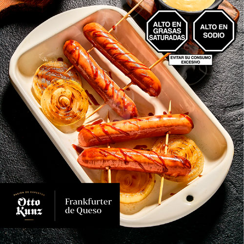 Salchicha Frankfurter de queso