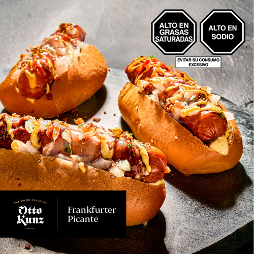 Salchicha Frankfurter picante