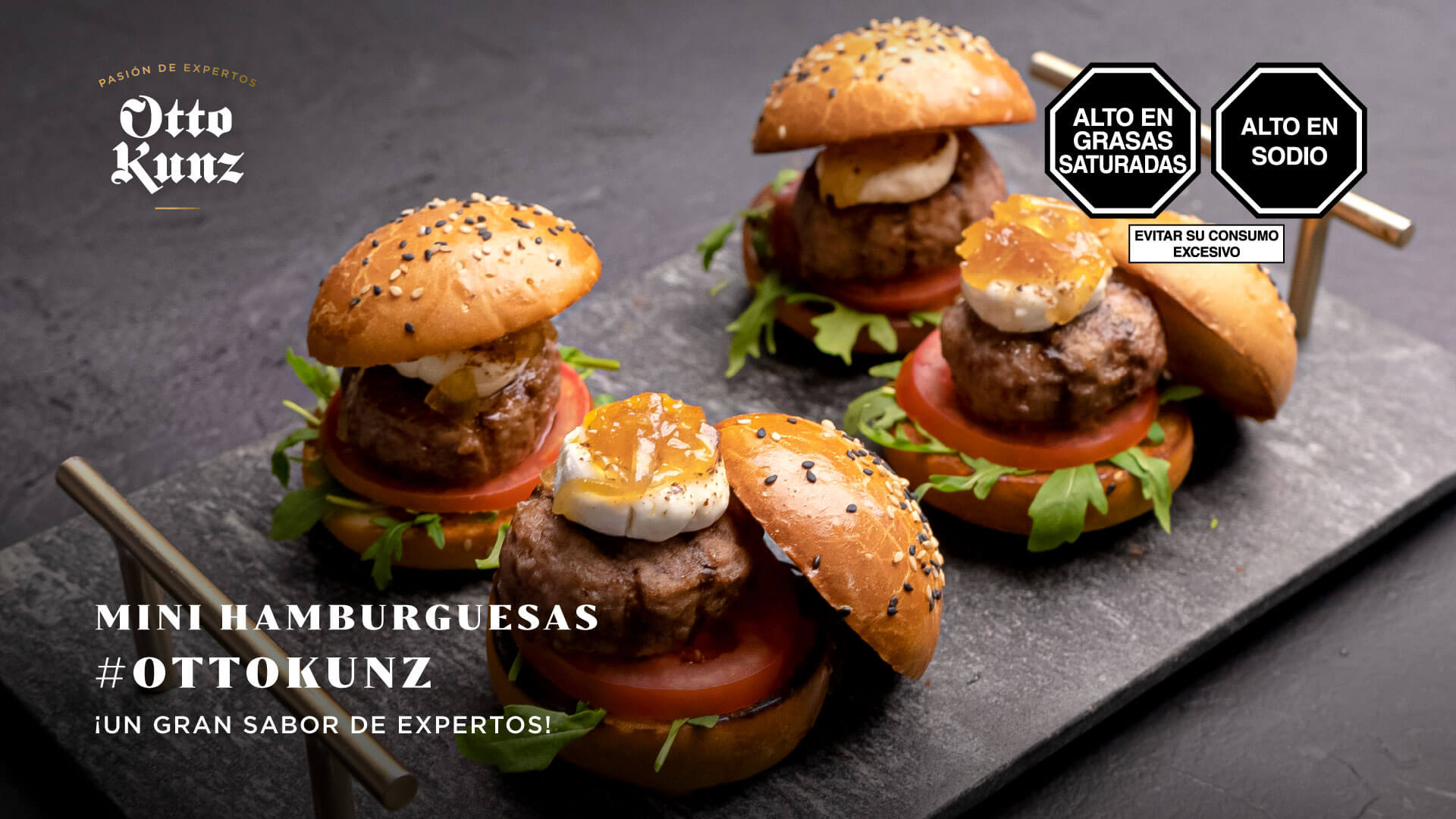 Mini hamburguesas Otto Kunz