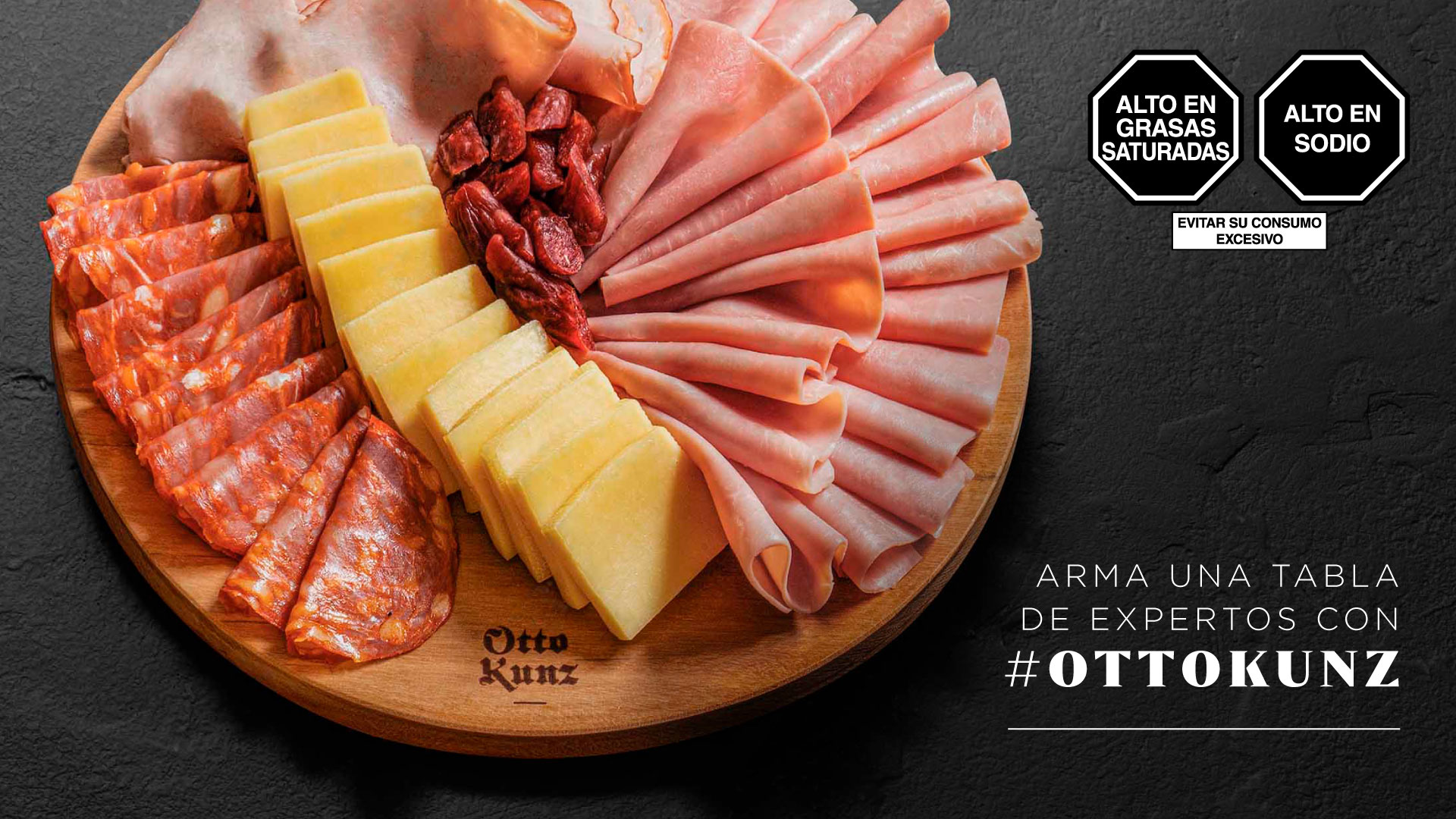 Arma una deliciosa tabla de expertos con Otto Kunz